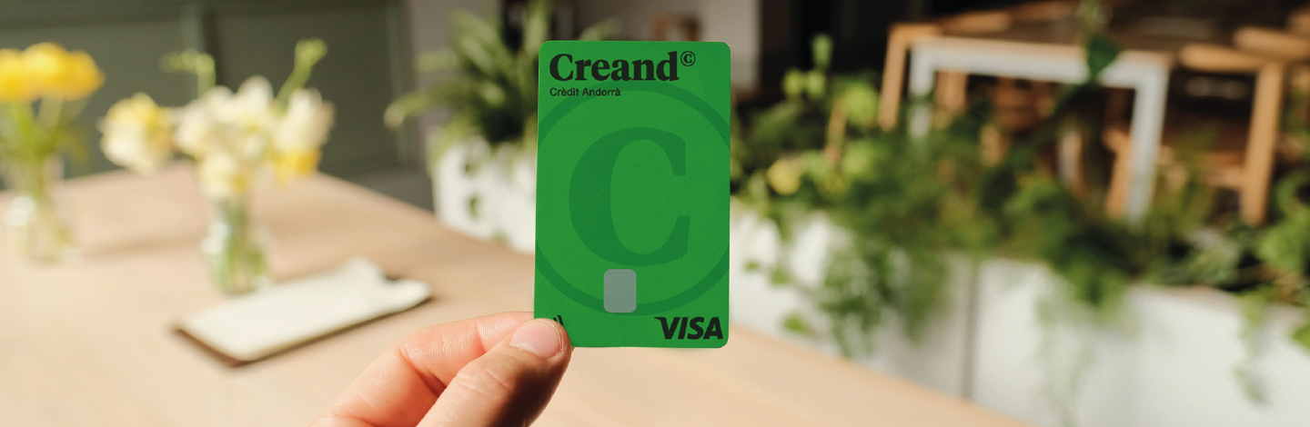 distribuidora tarjetas creand